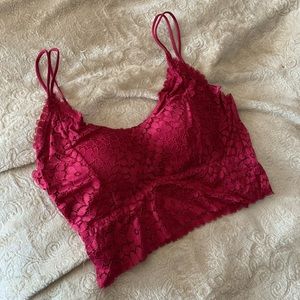 Red Bralette